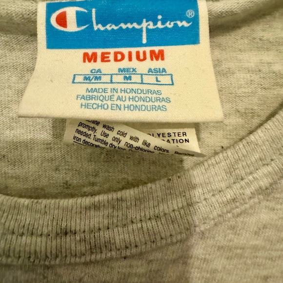 Men’s Champion embroidered logo T-shirt - Picture 5 of 5